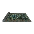 thumbnail image 2 of Ahgly Company Indoor Rectangle Animal Light Blue Traditional Area Rugs, 6' x 9', 2 of 4