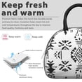 thumbnail image 4 of Sac à Lunch Isotherme Style Boho – Sac Isotherme à Fermeture Éclair pour Travail et Extérieur, 4 of 4