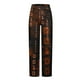 thumbnail image 4 of Puntoco Pantalones casuales largos para hombre Pantalones de pijama a cuadros holgados con estampado de cuadros casuales a la moda para hombre Pantalones largos, 4 of 4