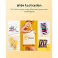 thumbnail image 4 of Hiipoo Sublimation Paper 8.5x14 Inch, Work with Sublimation Ink and Sawgrass Inkjet Printers for Mugs T-Shirts Light Fabric and Other Sublimation Blanks (110 Sheets, 120G), 4 of 7