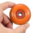 thumbnail image 5 of Uxcell 52mm Skateboard Wheels and Bearings Set Street Wheels for Skateboards Cruiser Wheel 95A, Orange Red 4 Pack, 5 of 6