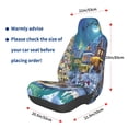 thumbnail image 3 of Balery Christmas Tree Funda de Asiento para Auto con Diseño - Cubierta Frontal Suave y Transpirable con Protector Antideslizante- 1 Unidad, 3 of 5