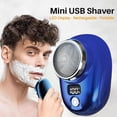 thumbnail image 2 of Portable Electric Razor Mini-Shave for Men USB Rechargeable Shaver Travel HomeUS, 2 of 8