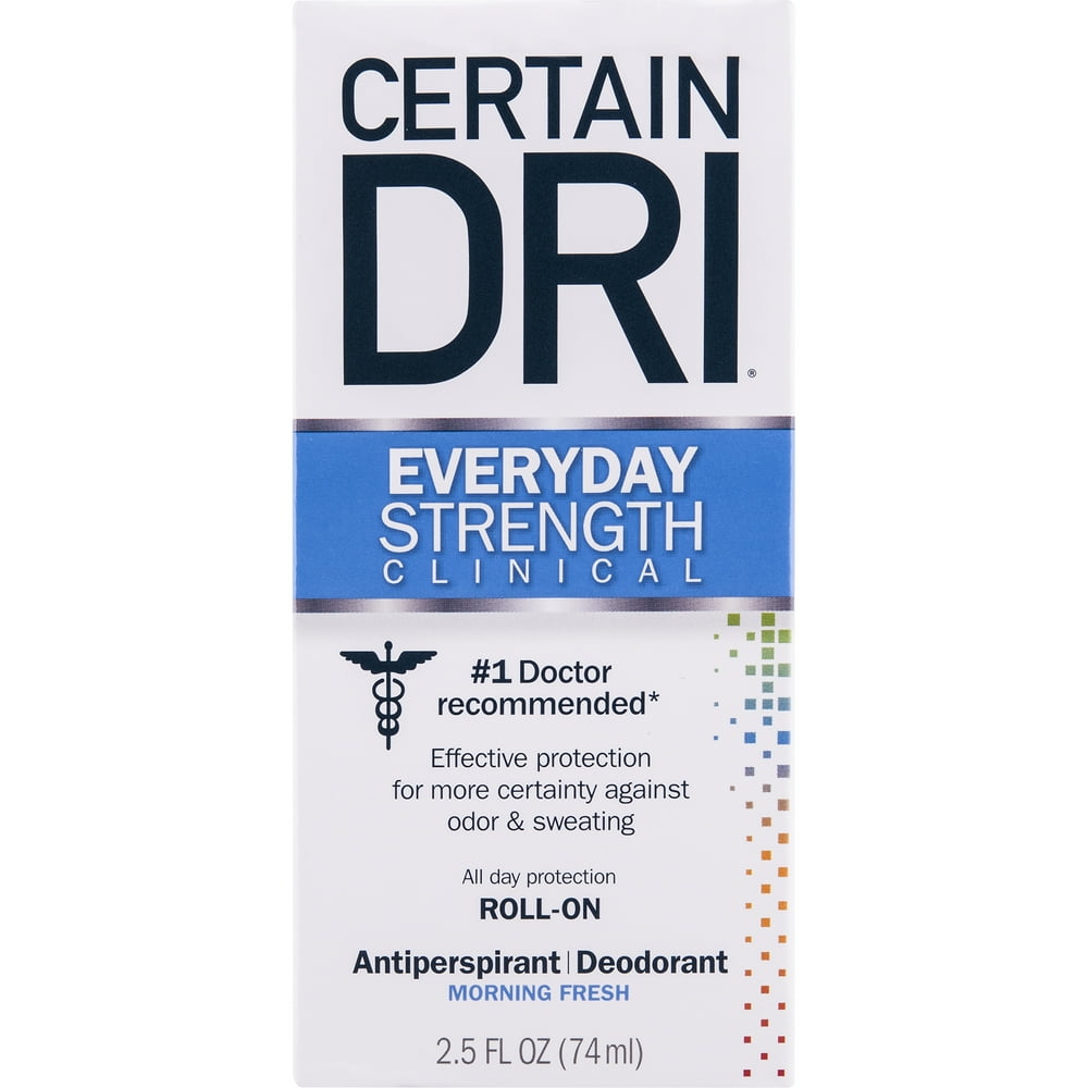 Certain Dri Everyday Strength Clinical Antiperspirant + Deodorant, Roll