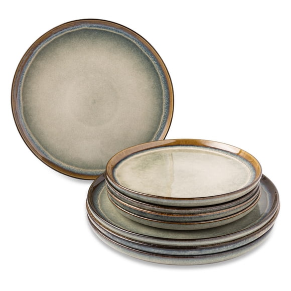 Yellowstone 8-Piece Ceramic Dinnerware Set, Kayce Collection