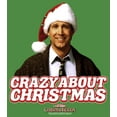 thumbnail image 2 of Men's National Lampoon's Christmas Vacation Clark Crazy About Xmas  Graphic Tee Kelly Heather X Large, 2 of 4