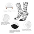 thumbnail image 3 of Vsdgher Snake Crew Socks for Men & Women, Breathable Casual Athletic Ankle Socks, 3 of 6