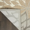 thumbnail image 4 of Nourison Tropical Oasis Indoor/Outdoor Modern Floral Natural 5'3" x 7'5" Area Rug, (5' x 8'), 4 of 6