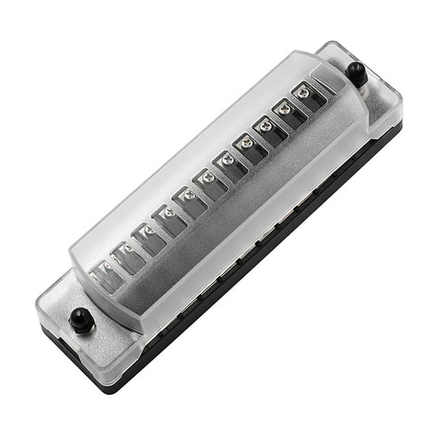 CARTTOU 12Way 32V Lames de Distribution d'Énergie Automobile Porte-Fusible Blocs de Boîte Panneau Panneau