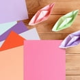 thumbnail image 4 of 100 hojas de papel de cartulina, cartulina de colores, papeles de origami coloridos, papel de color, hojas de origami, papeles artesanales, 4 of 5