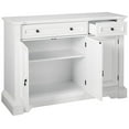 thumbnail image 4 of Liam Contemporary Sideboard Buffet Server Cabinet, White Wood, 4 of 8