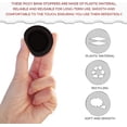 thumbnail image 3 of Durable Plunger Rubber Gasket, Replacement Part for Coffee Maker Seal, Easy Replace, Fits Aeropress, Waterproof Hole Plug, For Home And Office Use, 20PCS, 3 of 7