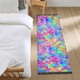 thumbnail image 3 of Yayeee Runner Rug for Bedroom 2'x6' Machine Washable Hallway Non Slip Mat, Vibrant Geometric Pattern, 3 of 8