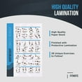 thumbnail image 5 of FitMate Bodyweight Workout Exercise Poster - Workout Routine with Free Weights, Home Gym Decor, Room Guide (16.5 x 25 Inch), 5 of 5