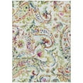 thumbnail image 2 of Addison Rugs Chantille Indoor/Outdoor Transitional Paisley Ivory Washable Rectangle Rug, 3' x 5', 2 of 6