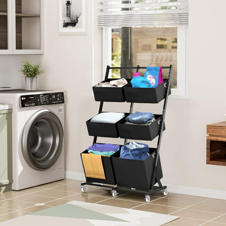 Amazon.com: Lineware Laundry Hamper, Laundry Basket 3