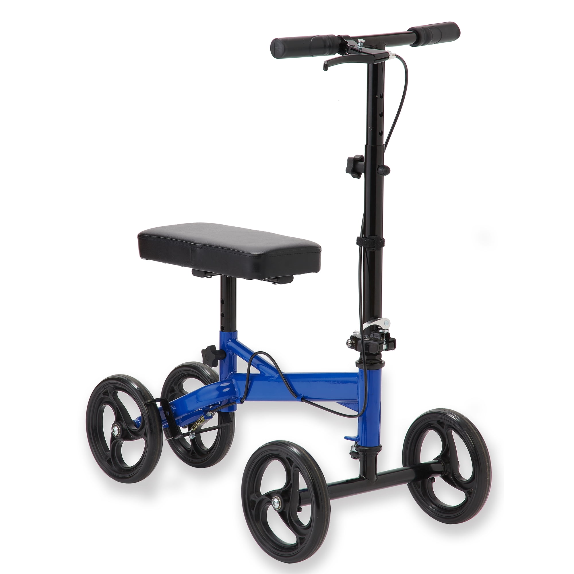 Medline Adult knee walker, 8" wheels, 350 lbs weight capacity, Blue, 1 Ct.