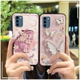 thumbnail image 4 of LYM-Phone Case For Nokia C300 4G, Graffiti Shockproof TPU Soft case Dirt-resistant Anti-knock Fashion Design Full wrap Silicone Back Cover Cute Protective Oil Painting flower Phone Pouch, 4 of 9