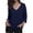 Navy, variant on Loopsun Womens Long Sleeve Fall Tops Fashion Solid V Neck Pocket Thin Knit Casual Sweater Shirts
