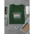 thumbnail image 3 of Surfing Is A Real Life Art T-Shirt Men -Image by Shutterstock, Male 5X-Large, 3 of 4