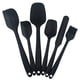 thumbnail image 1 of Kit de utensilios de cocina TUNC 6 piezas silicona antiadherente negro, 1 of 5