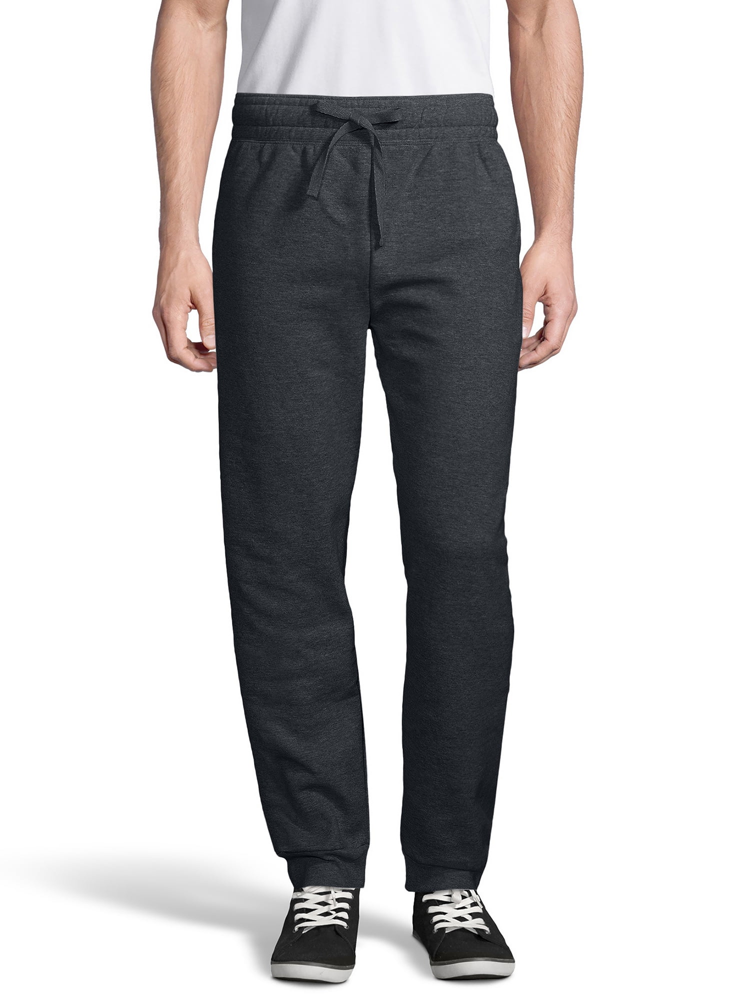 Hanes Men's and Big Men's Ecosmart Fleece Jogger Sweatpant with Pockets ...