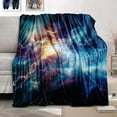 thumbnail image 4 of Lightning Bolt Blanket - Lightning Bolt Throw Blanket Lightning Bolt Gift Blanket for Girls Lightning Blanket for Adults Kids Lightning Fleece Blanket Camping, 60" x 50", 4 of 6