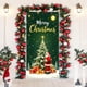 thumbnail image 5 of Herunwer Christmas Door Cover - Santa Claus Holiday Banner for Party Decoration, 5 of 6