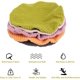 thumbnail image 5 of RV Fundas para taburetes redondas (juego de 2 piezas naranja), adecuadas para taburetes de 28-40 cm, bar y cafetería, fundas elásticas para taburetes redondos, lavables y fáciles de cuidar, suaves y, 5 of 5