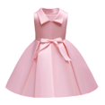 thumbnail image 4 of Vedolay Dresses Girls Summer Spaghetti Strap Casual Above Knee Cami Dress Colorful Retro Twirl Swing Dresses,Pink 2-3 Years, 4 of 5