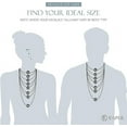 thumbnail image 6 of KISPER 925 Sterling Silver Italian Cuban Chain Necklace w/ Lobster Clasp, 6 of 6