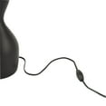 thumbnail image 6 of Black 19" Organic Wavy  Table Lamp - Nourison, 6 of 7