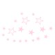 thumbnail image 1 of Acrílico Espejo Pared Pegatinas 19uds en 1 Juego Auto Adhesivo Removible Estrella Pared Calcomanías para Hogar Sala Habitación Oficina DIY Decoración (Rosa Oro), 1 of 6