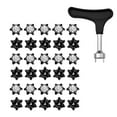 thumbnail image 1 of Clavos Para Zapatos De Golf, Juego De Repuesto De Clavos Para Zapatos De Giro Rápido, Ayudas Para Entrenamiento De Golf, Accesorios De Piezas De Golf 30 Uds. Moyic OD013548-00, 1 of 6