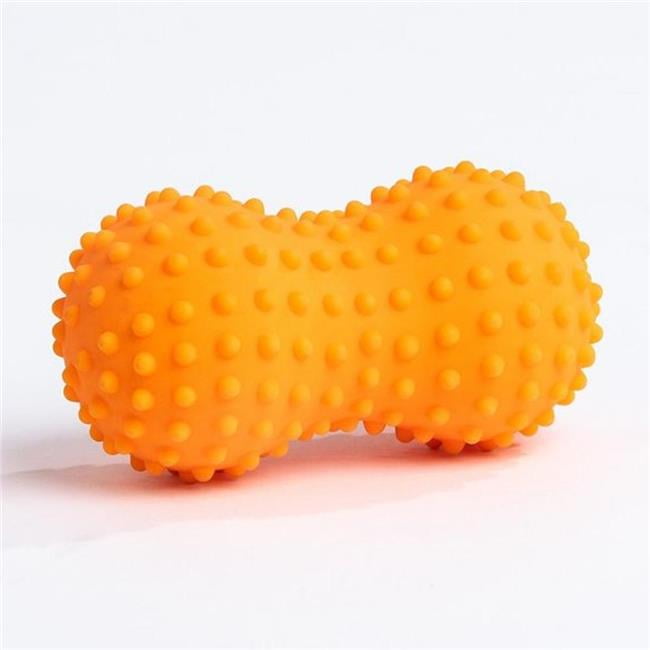 AGM Group 35283 Peanut Spiky Massage Ball, Orange