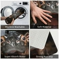 thumbnail image 2 of Playful Baby Hippo Splash Front Door Mat, Indoor Mats for Bedroom Bathroom Kitchen, Floor Mat Non-Slip, Soft Carpet Floor Cover Machine Washable Entryway Mat - 20x31.5in, 2 of 5
