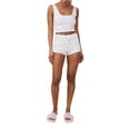 thumbnail image 2 of Yunliwuli Women Lounge Shorts, Elastic Waist Fruit Print Lace Trim Slim Fit Pajama Shorts Sleepwear, 2 of 7