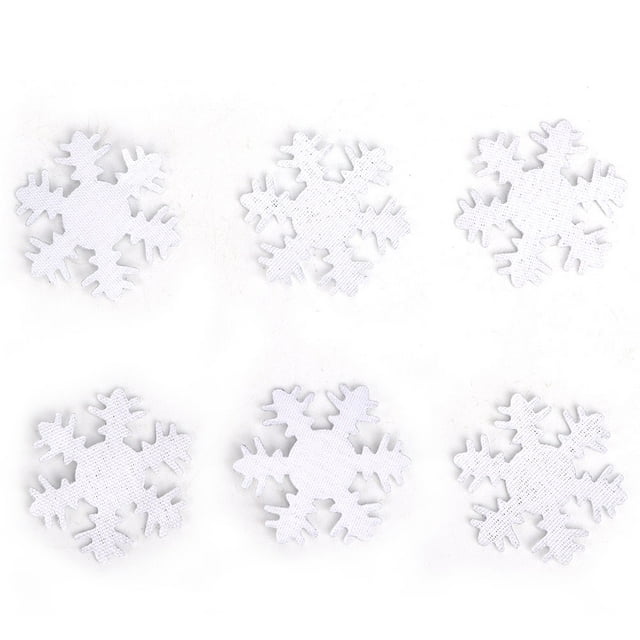 300 Pcs Snowflakes, Christmas Decorative Confetti For Holiday Ornament