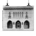 thumbnail image 2 of Print: Facade Of The Town Hall, Littleton, Colorado Which Was Designed By, 2 of 4