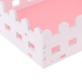 thumbnail image 4 of Escalera de madera para valla de plataforma de animales pequeños, juego de juguetes para escalar Rosado, 4 of 9