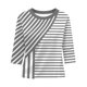 thumbnail image 4 of Neewe Women's Casual 3/4 Sleeve T-Shirts Round Neck Tunic Print Tops Basic Tees Blouses Business Work Tee Top, 4 of 7
