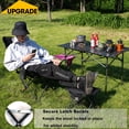 thumbnail image 2 of Taburete de camping Opliy plegable, 34 cm, duradero, 320 libras de capacidad, 2 of 7
