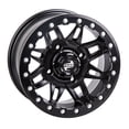thumbnail image 2 of 4/137 Tusk 185-280-0013Bc6D-9Ad995 Wasatch Beadlock Wheel 15x7 5.0 + 2.0 Matte Black for Can-Am Defender Hd7 Dps 2022-2025, 2 of 7