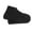 Black, variant on Reusable Silicone Shoe Covers Non Overshoes Protectors For Rain Snow Mud Beach Hiking Outdoor Activities