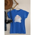 thumbnail image 3 of Manga Girl Reading Book T-Shirt Women -Image by Shutterstock, Female Large, 3 of 4