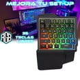thumbnail image 4 of Teclado Alámbrico ergonómico RGB Store Line, 4 of 4