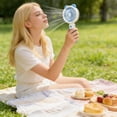 thumbnail image 4 of Handheld Fan, Portable USB Rechargeable Mini Fan, Small Quiet Fan for Outdoor Travel, Compact Personal Cooling Fan, 4 of 6