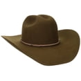 thumbnail image 1 of Sombrero vaquero Stetson Powder River 4X fieltro de búfalo marrón, 1 of 2