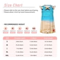 thumbnail image 3 of Vsdgher Planches et Plage pour Filles Chemises de Nuit Manches Courtes à Volants Robe de Nuit Pyjama pour Fête Pyjama-TTG, 3 of 6