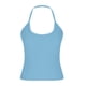 thumbnail image 2 of TaTaai Women's Casual Backless Tank Top Halter Neck Spaghetti Strap Crew Neck Solid Color Vest Soft Lightweight Spring Summer Daily Beach Wear Gift, 2 of 9